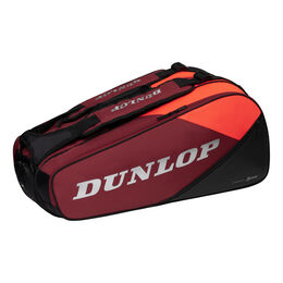 Tenisové Tašky Dunlop D TAC CX-PERFORMANCE 8RKT BLACK/RED